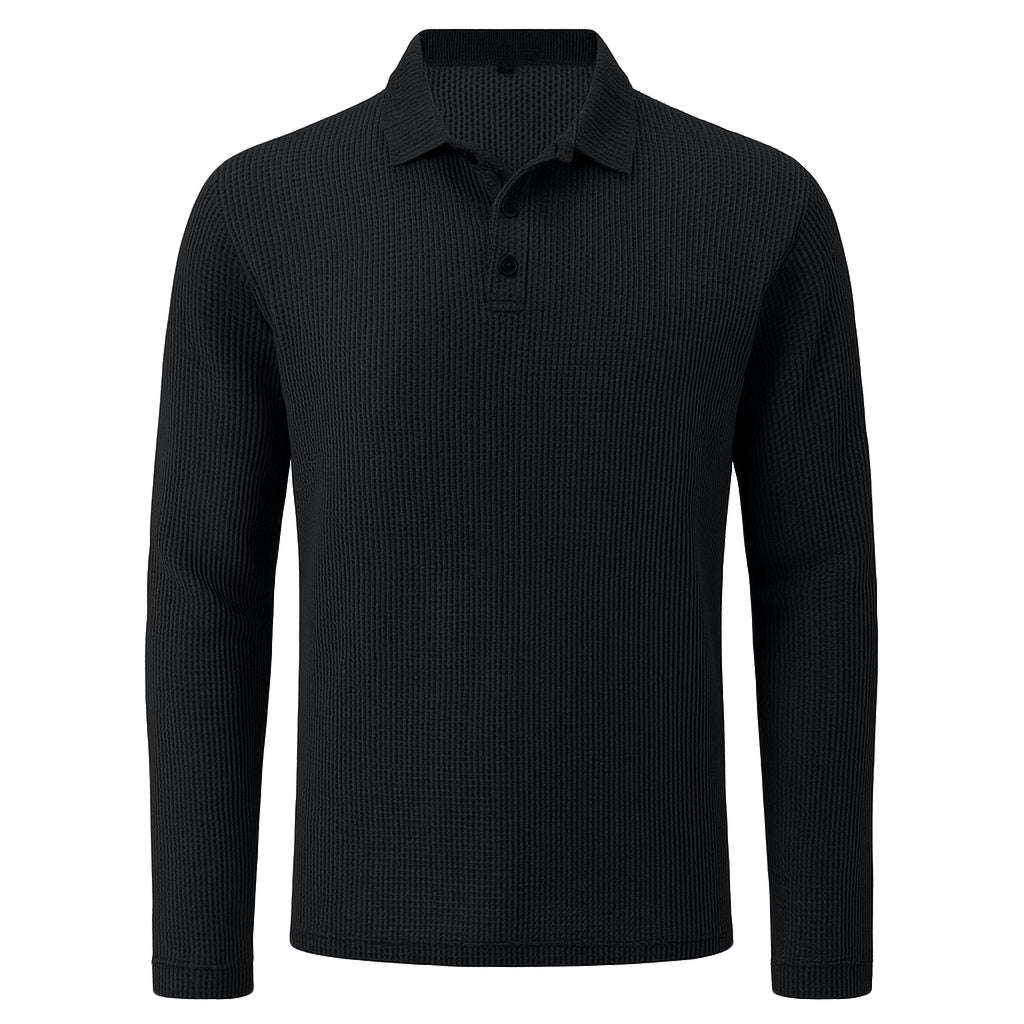 THE ROMANO LONG SLEEVE POLO
