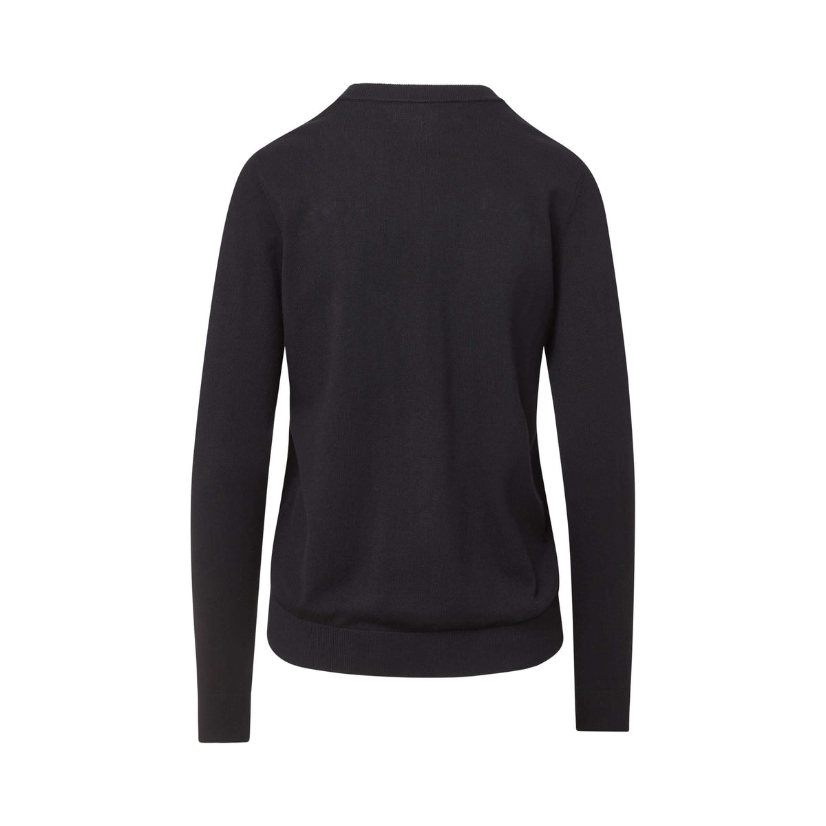 Women's Black Adaptive Magnetic Front Knit Cardigan Sweater