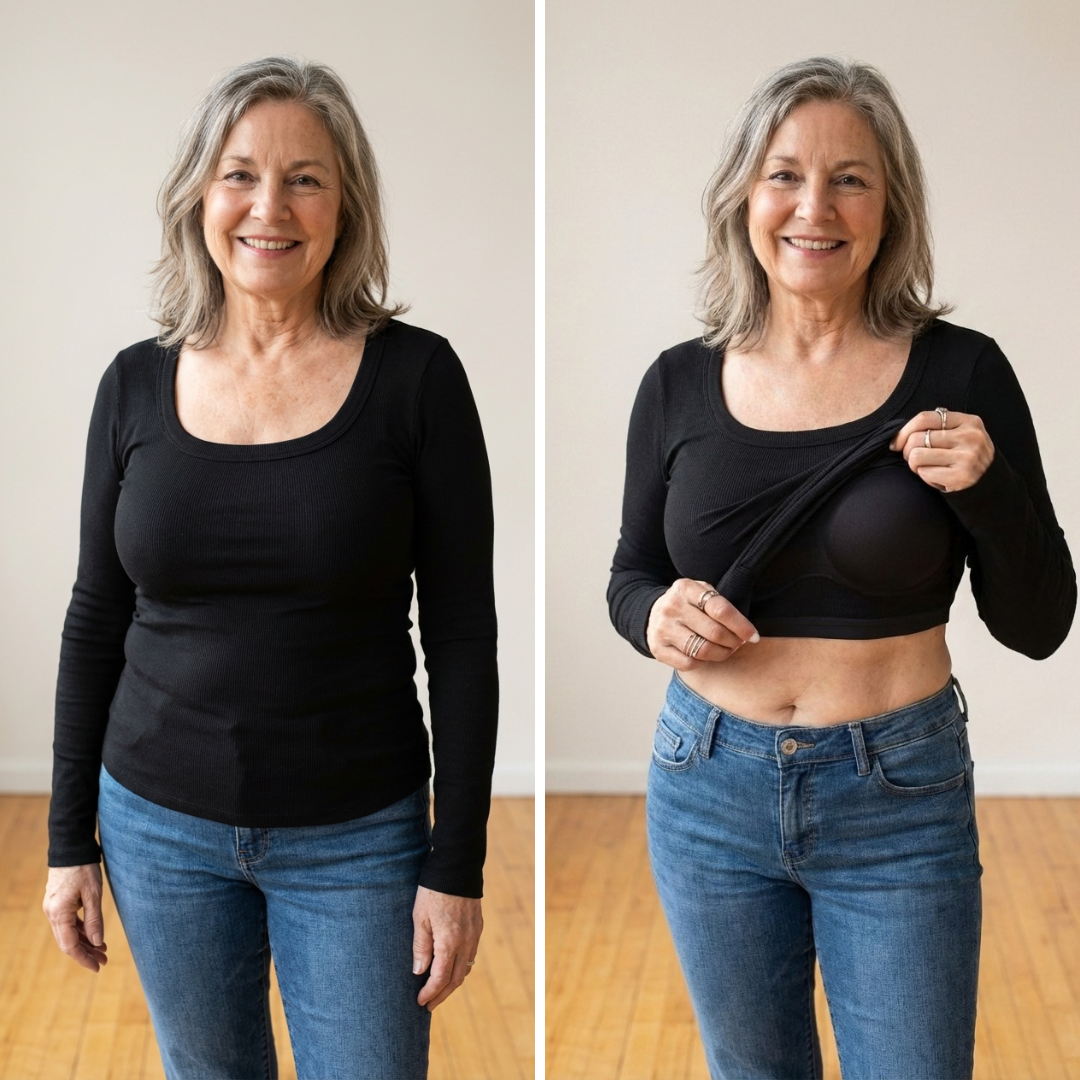 Puravise Built In Comfort Bra Longsleeve