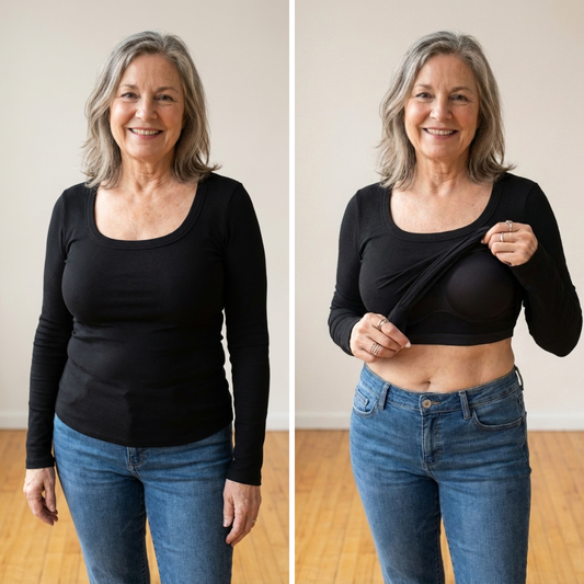 Puravise Built In Comfort Bra Longsleeve