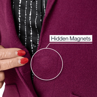 Berry Signature Magnetic Cardigan for Women