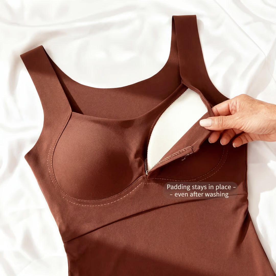 Puravise Built In Comfort Bra Tanktop