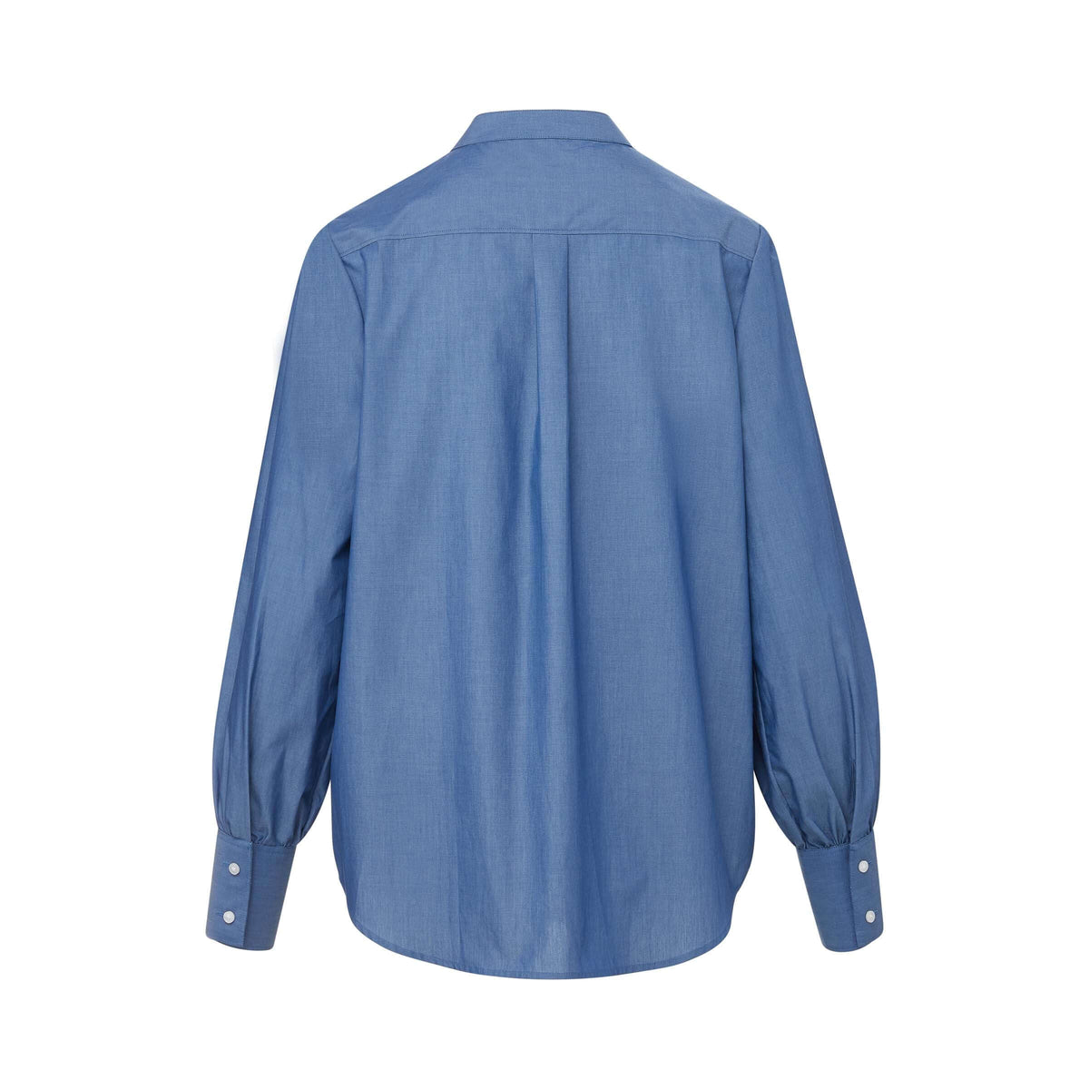 Women’s Adaptive Magnetic Closure Classic Chambray Blouse