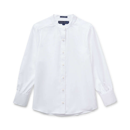 Women’s Adaptive Magnetic Closure Classic White Blouse