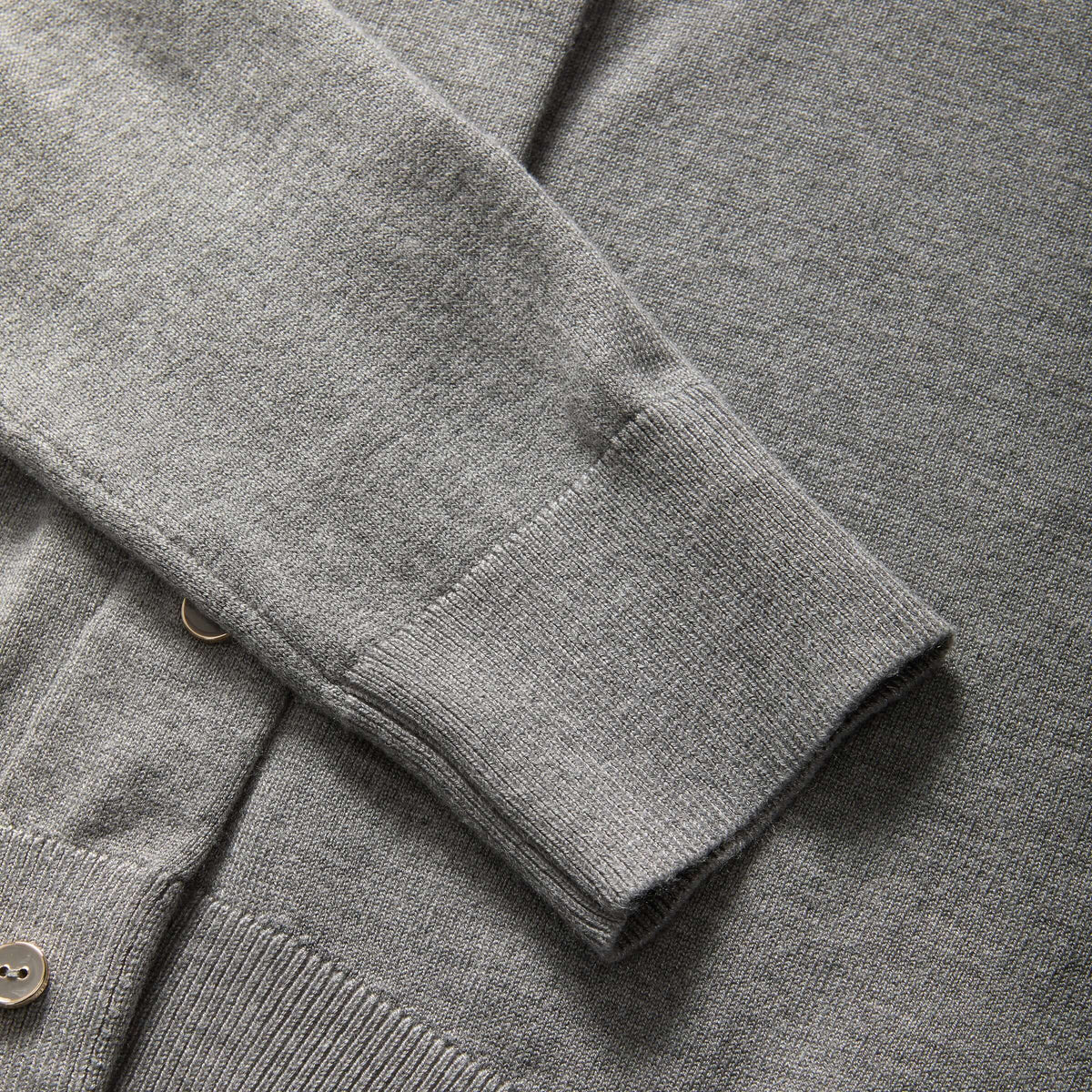 Women's Grey Adaptive Magnetic Front Knit Cardigan Sweater