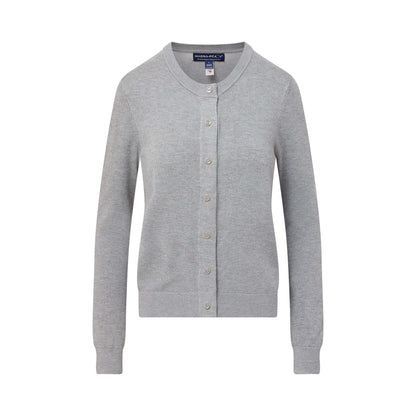 Women's Grey Adaptive Magnetic Front Knit Cardigan Sweater